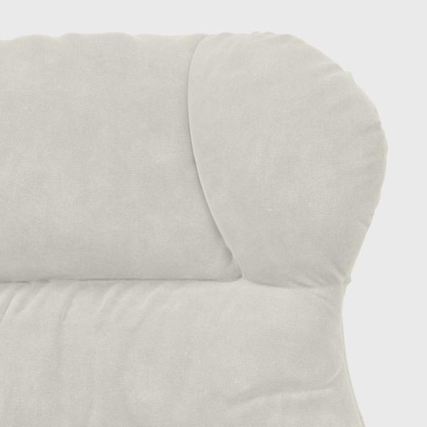 Entspannungsstuhl Creme Velvet