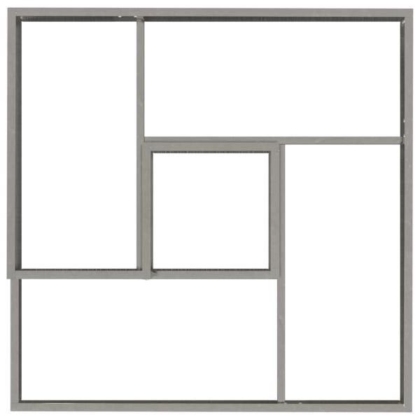 Pflanzer 80x80x50 cm Verzinkter Stahl