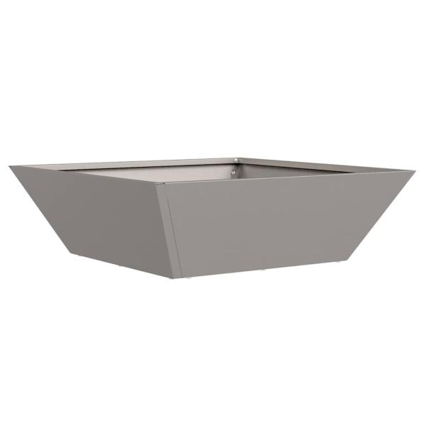 Metall Pflanzer Verwitterter Stahl 50 x 50 x 15 cm
