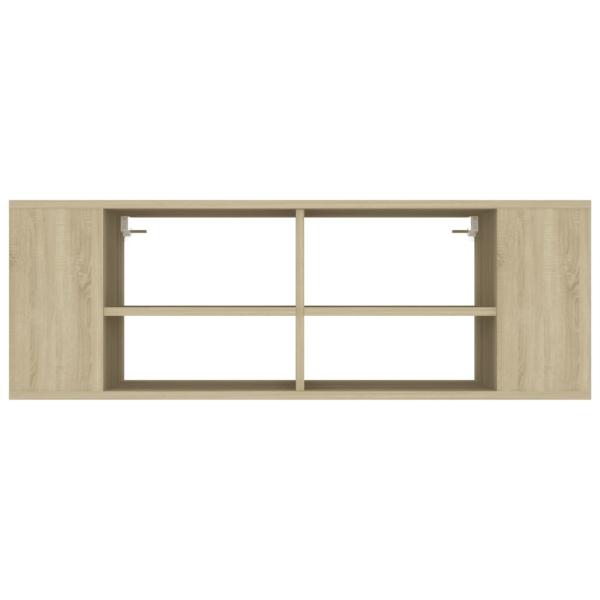 TV-Wandschrank Sonoma-Eiche 102x35x35 cm Holzwerkstoff