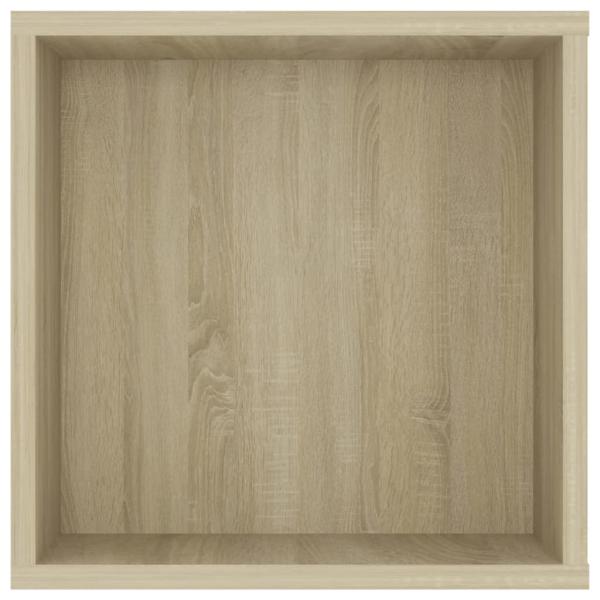 TV-Wandschrank Sonoma-Eiche 102x35x35 cm Holzwerkstoff