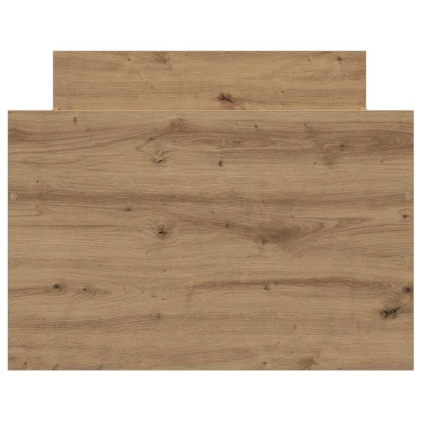 Bettgestell ohne Matratze Artisan Eiche 75x190 cm Holzwerkstoff