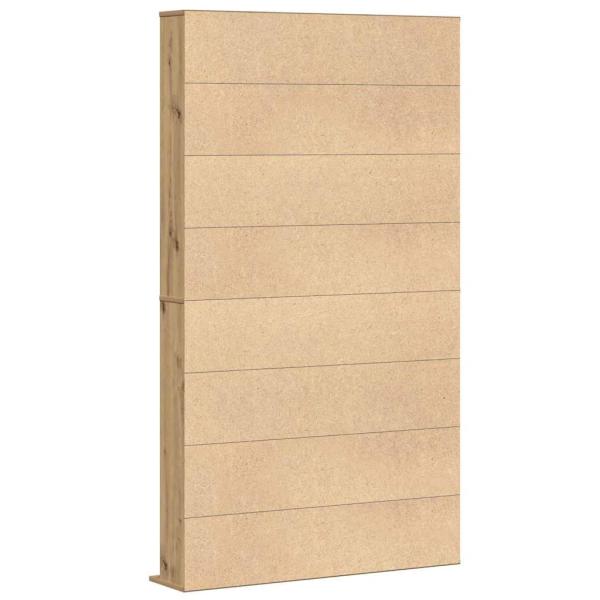 CD-Schrank in Artisan Eiche - 101x23x177.5 cm aus Holzwerkstoff