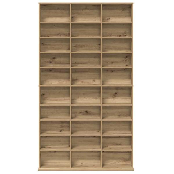 CD-Schrank in Artisan Eiche - 101x23x177.5 cm aus Holzwerkstoff