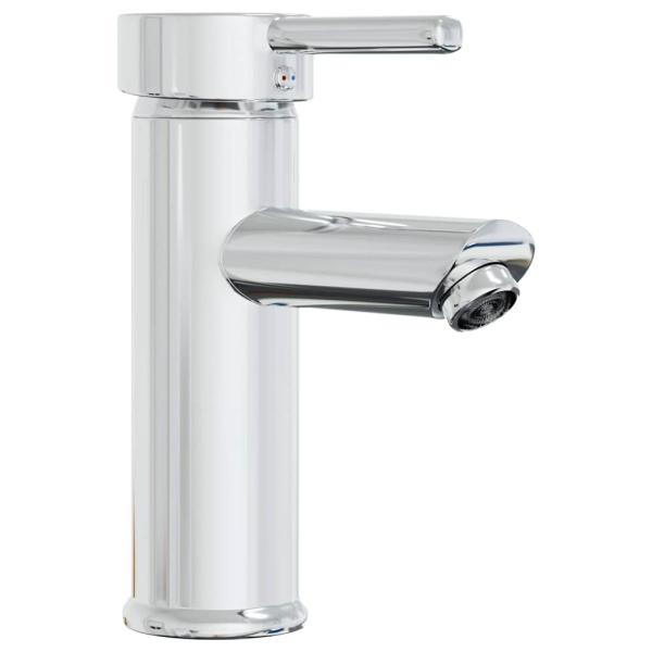 Waschbecken-Schränkchen mit integriertem Becken Schwarze Eiche Holzwerkstoff