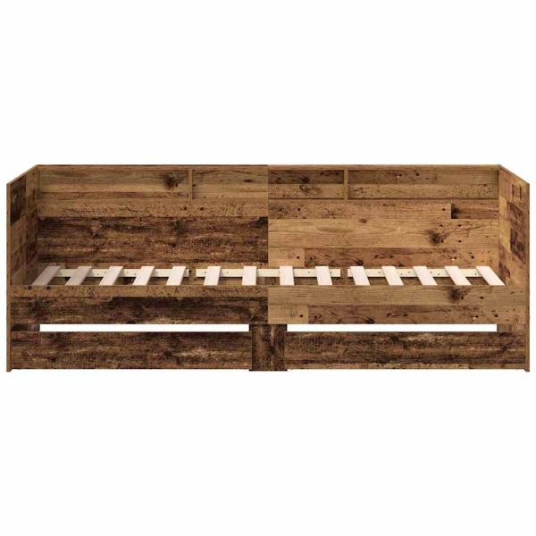 Tagesbett Altholz Technisches Holz 100 x 200 cm Langlebig