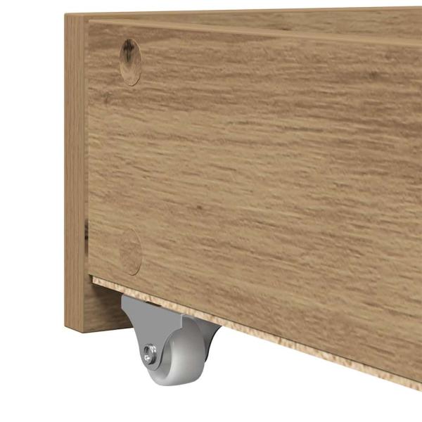 Tagesbett in Artisan Eiche Artisan Eiche Holzwerkstoff 100 x 200 cm