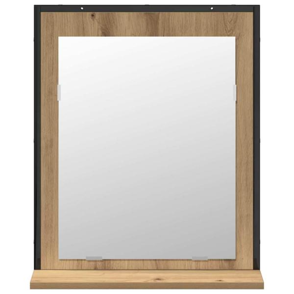 2-teiliges Badezimmer-Schranksystem aus Artisan Eichen-Engineered Wood