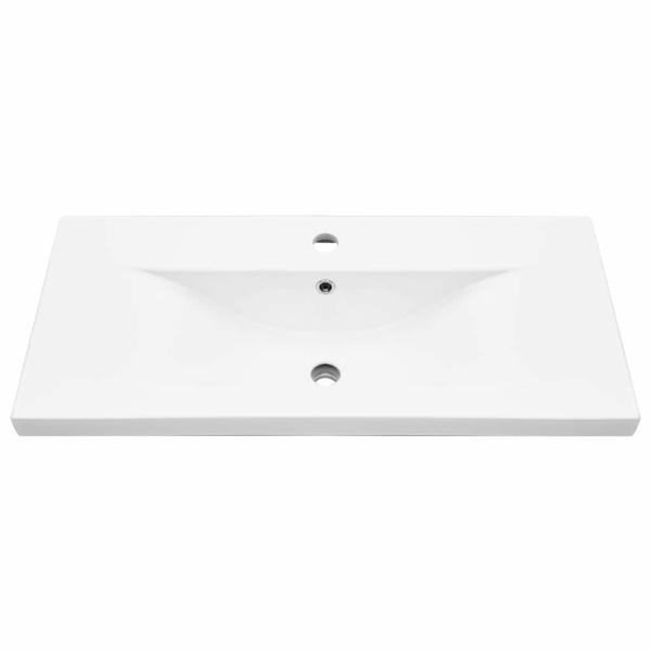 Badezimmermöbelset Schwarze Eiche Holzwerkstoff, 2-teiliges Badezimmermöbelset Schwarze Eiche Holzwerkstoff