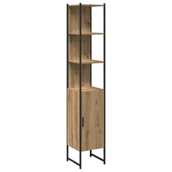 3-teilige Badezimmermöbelset Artisan Eiche engineered Wood