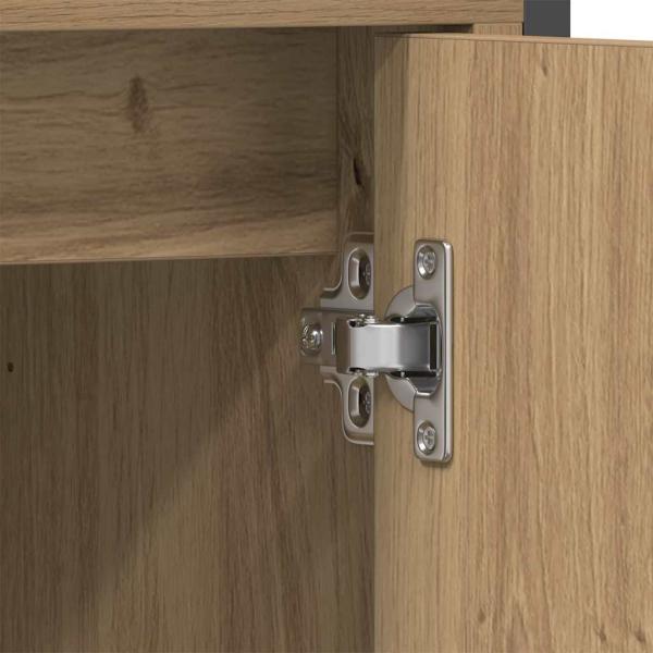 4-teiliges Badezimmermöbel-Set Artisan Eiche Schichtholz