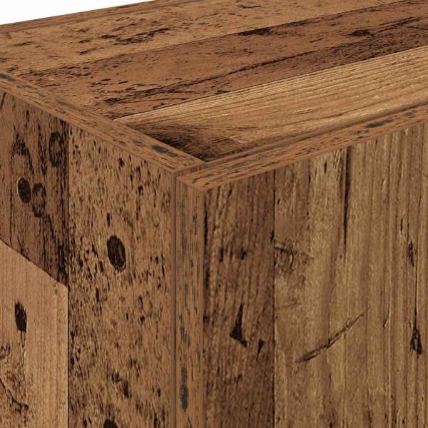 Küchenschrank Altes Holz 60x50x180 cm Holzwerkstoff