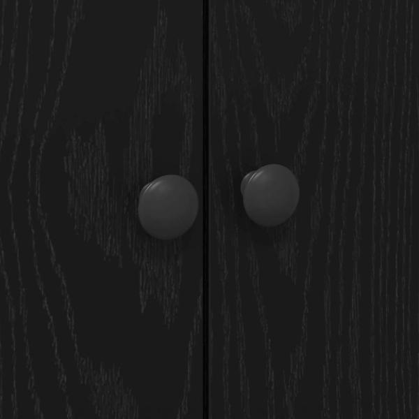 Küchenschrank Schwarze Eiche 60x50x180 cm Holzwerkstoff