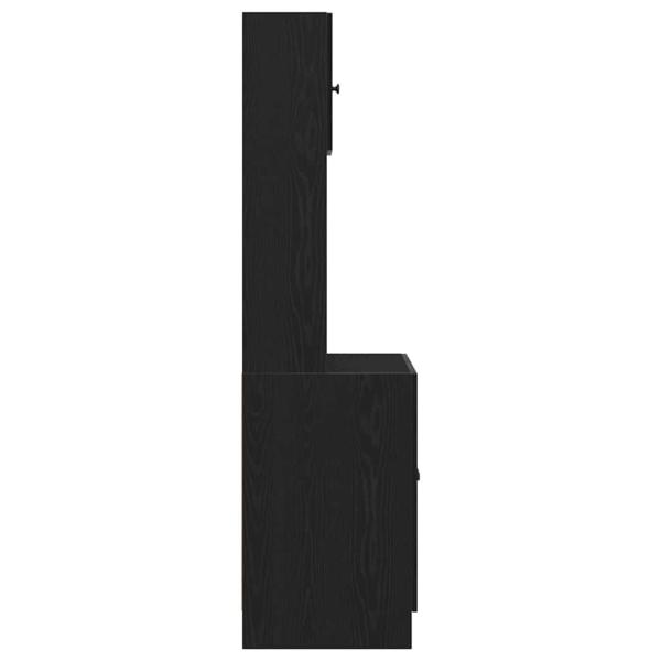 Küchenschrank Schwarze Eiche 60x50x180 cm Holzwerkstoff
