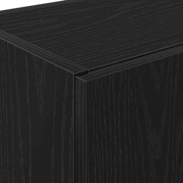Küchenschrank Schwarze Eiche 60x50x180 cm Holzwerkstoff