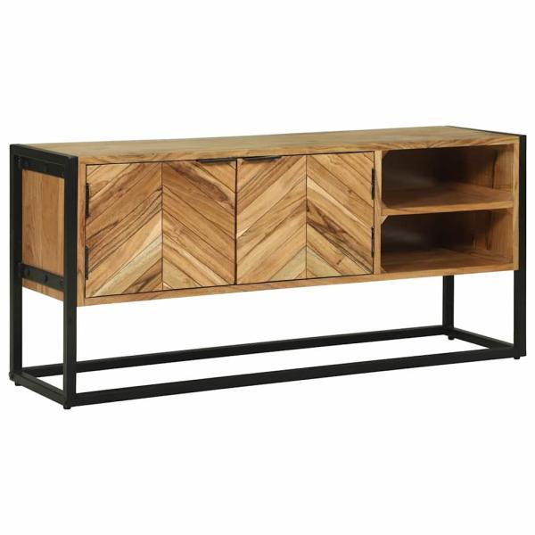 TV-Schrank 110x30x50 cm Massivholz Akazie