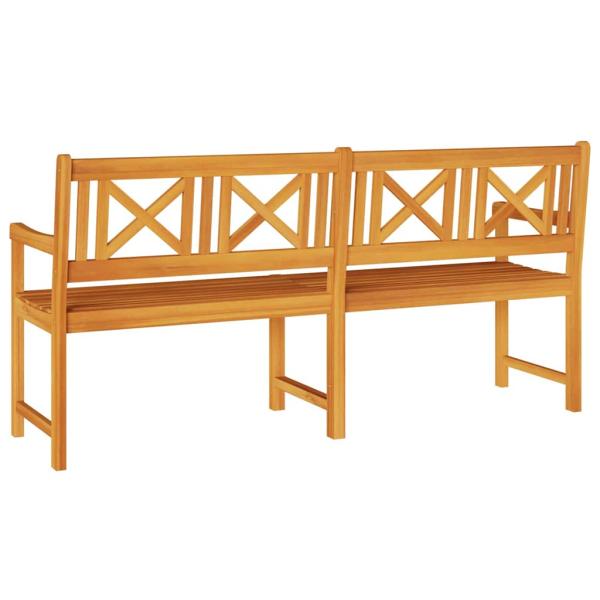 Gartenbank 180x56x90 cm Massivholz Akazie