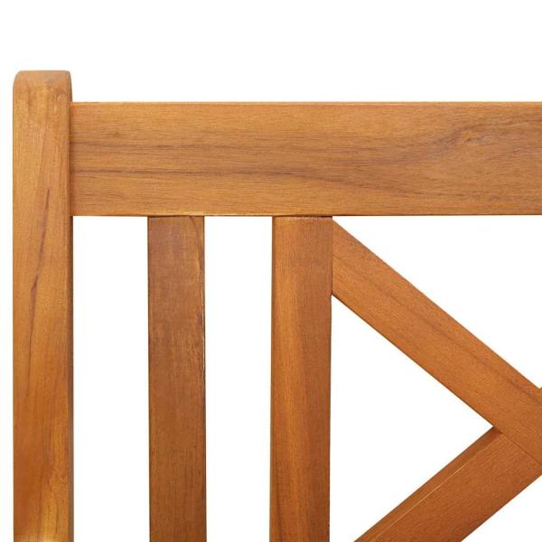 Gartenbank 180x56x90 cm Massivholz Akazie