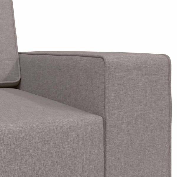 Boden Sofa Bett 2-in-1 Taupe 245x150x60.5 cm Stoff