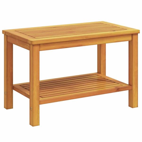 Couchtisch 90x50x45 cm Massives Akazienholz