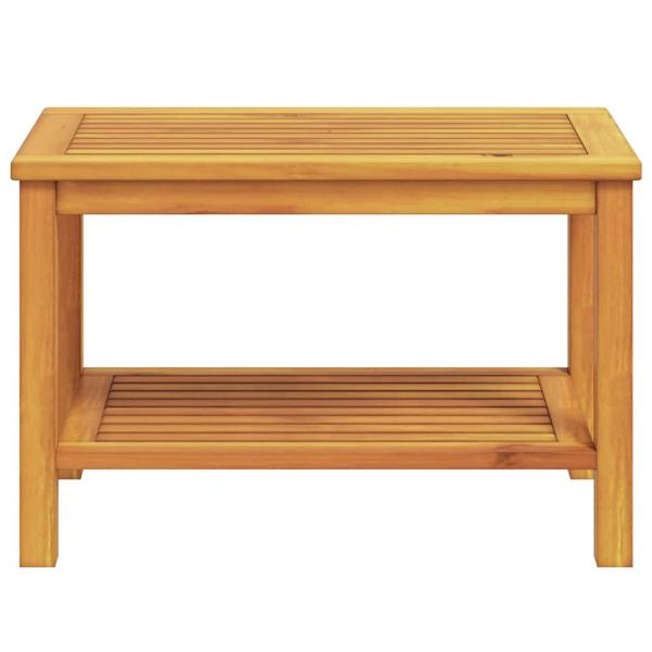 Couchtisch 90x50x45 cm Massives Akazienholz