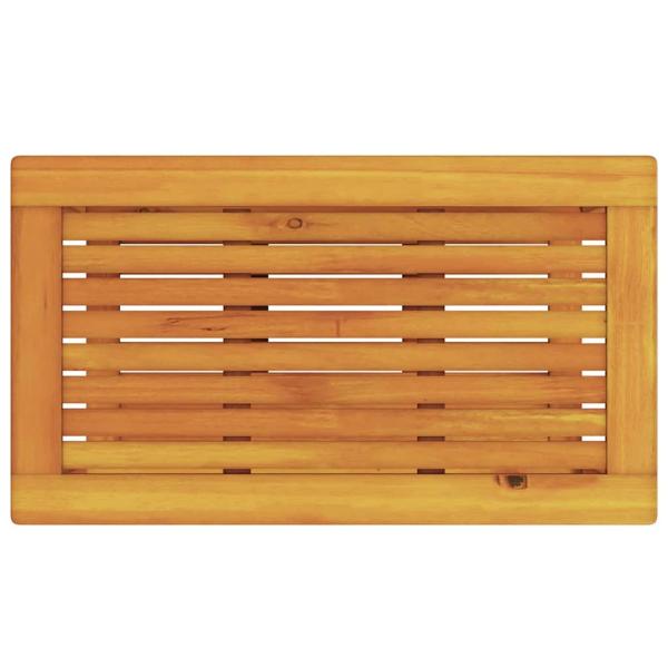 Couchtisch 90x50x45 cm Massives Akazienholz