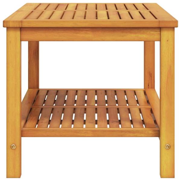 Couchtisch 110x55x45 cm Massivholz Akazie
