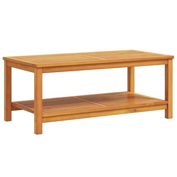 Couchtisch 70x40x45 cm Massivholz Akazie