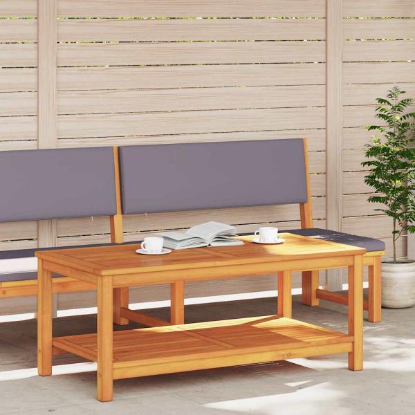 Couchtisch 70x40x45 cm Massivholz Akazie