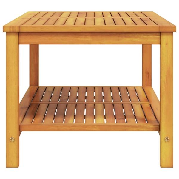 Couchtisch 70x40x45 cm Massivholz Akazie