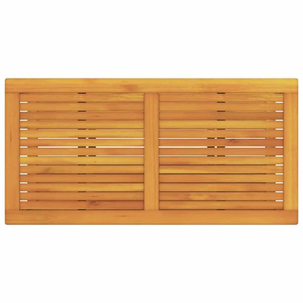 Couchtisch 70x40x45 cm Massivholz Akazie