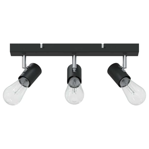 Deckenstrahler 3 Wege Verstellbar Schwarz E27