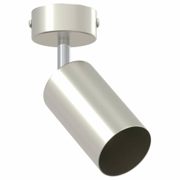 Deckenstrahler 1 Weg Verstellbar Gebürstetes Nickel GU10