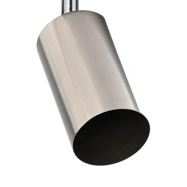 Deckenstrahler 1 Weg Verstellbar Gebürstetes Nickel GU10