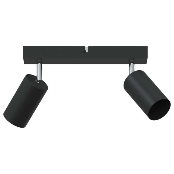 Deckenstrahler 2 Wege verstellbar Schwarz GU10