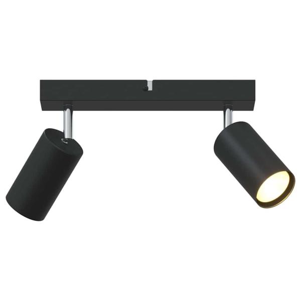 Deckenstrahler 2 Wege verstellbar Schwarz GU10