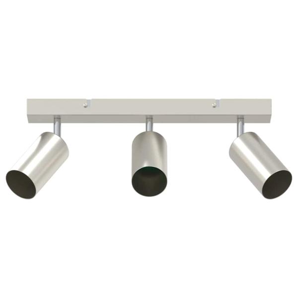 Decken-Spotlight 3-Wege verstellbar Gebürstetes Nickel GU10
