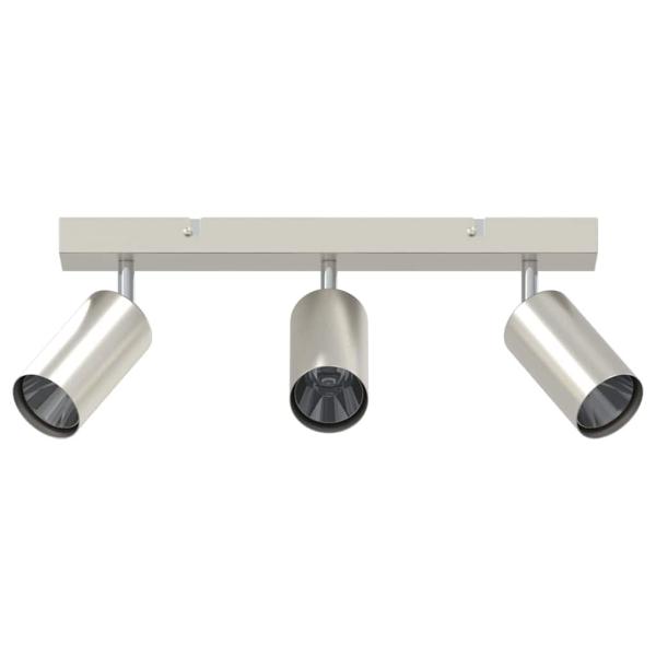 Decken-Spotlight 3-Wege verstellbar Gebürstetes Nickel GU10
