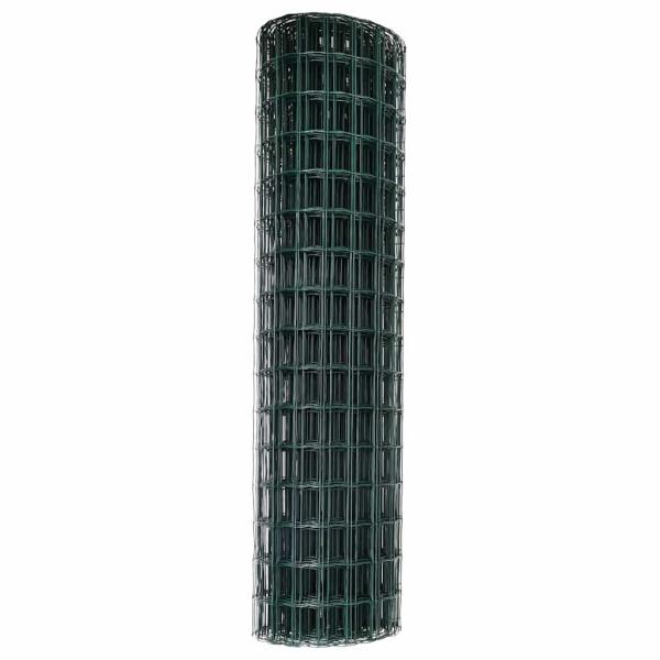 Eurozaun Grün 1x10 m Stahl