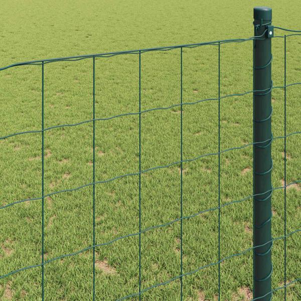 Grüner Euro-Zaun 1.2 x 10 m Stahl
