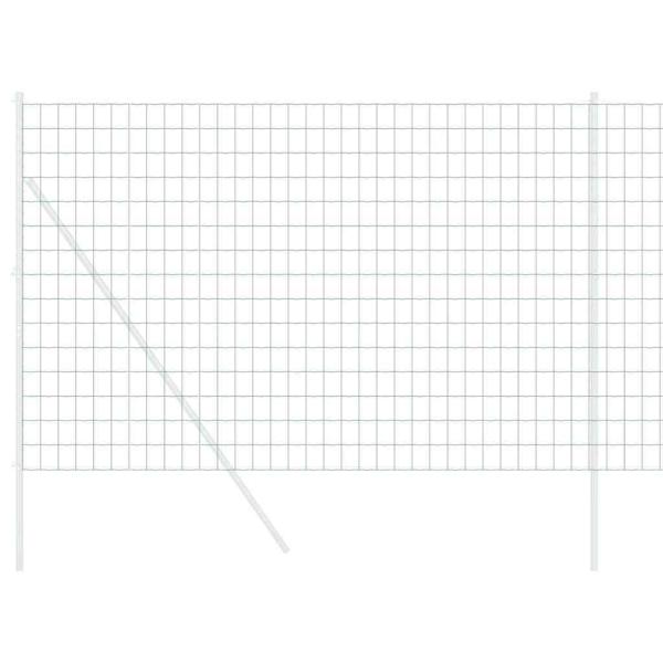 Eurozaun Grün 1,6x10 m Stahl