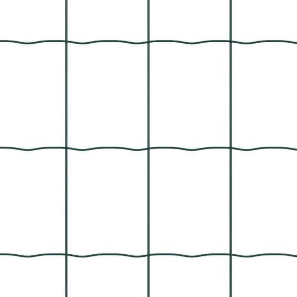 Eurozaun Grün 1,6x10 m Stahl