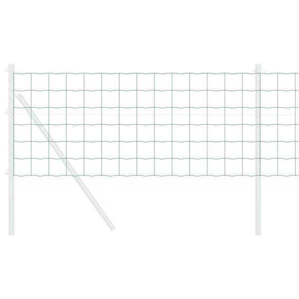 Euro-Zaun Grün 0,6x10 m Stahl