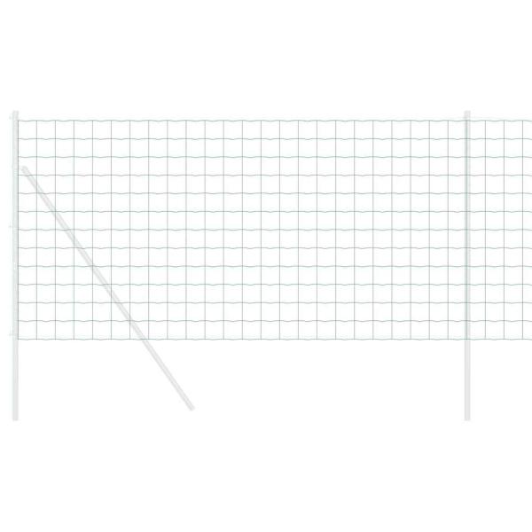 Euro-Zaun Grün 1,4x10 m Stahl