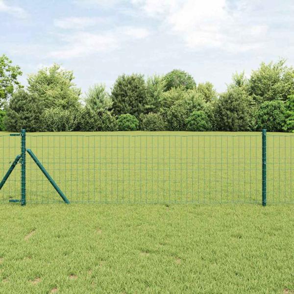 ARDEBO.de - Eurozaun Grün 0,4 x 25 m Stahl