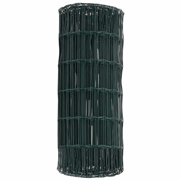 Eurozaun Grün 0,4 x 25 m Stahl