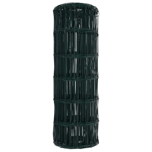 Euro-Zaun Grün 0.4x25 m Stahl