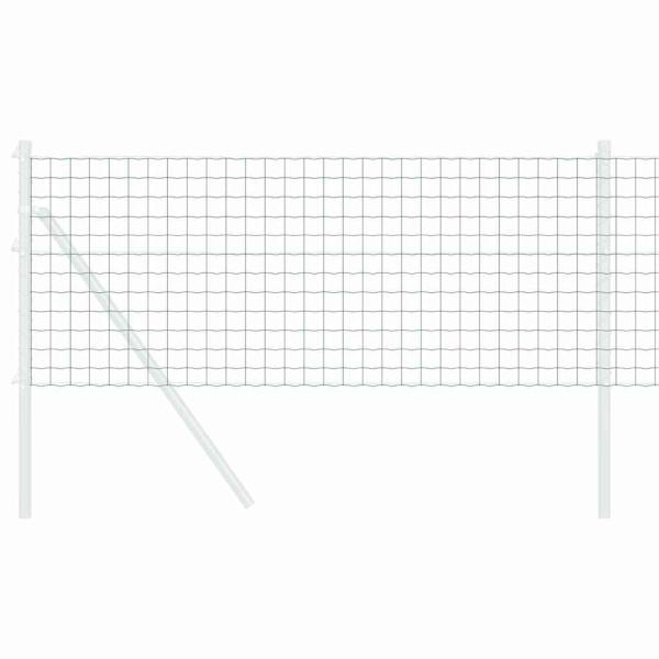 Eurozaun Grün 0.4x50 m Stahl