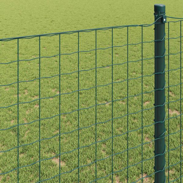 Eurozaun Grün 0.4x50 m Stahl