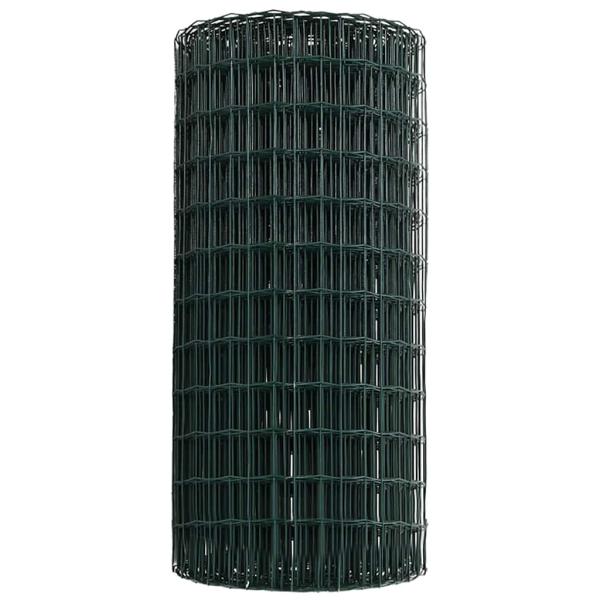 Eurozaun Grün 0.4x50 m Stahl
